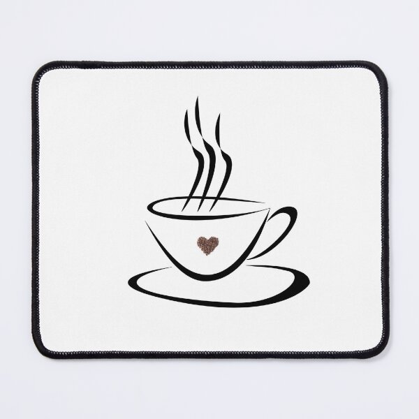 Item preview, Heart Coffee Cup designed and sold by Cozy Day Designs.