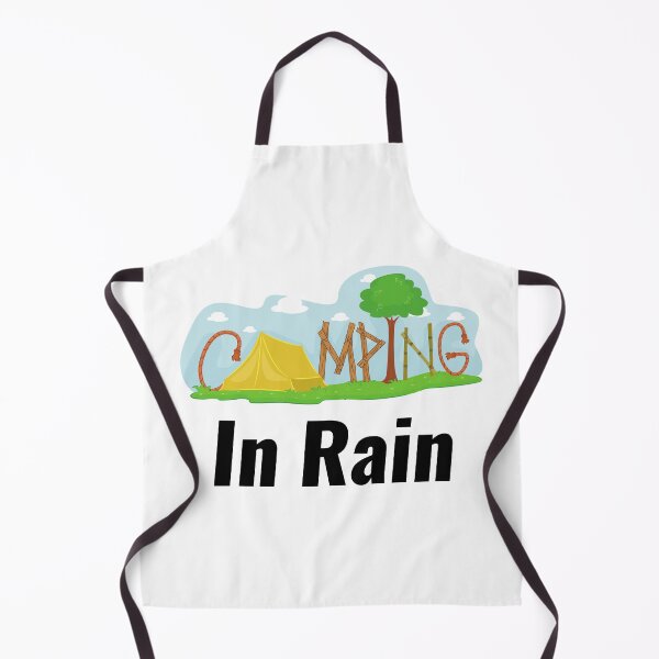 Item preview, Camping In Rain designed and sold by Chanchane Store.