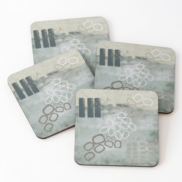 Item preview, Modern Cobblestone Abstract Art Painting designed and sold by NancyMerkle.