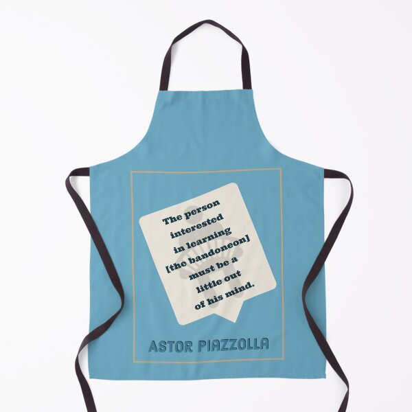 Item preview, Astor Piazzolla - Bandoneonista A Little out of his Mind designed and sold by infinitetango.