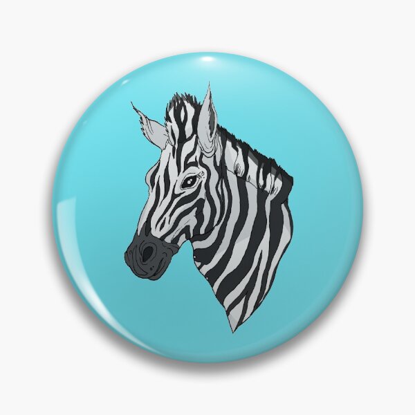 Item preview, National Animal of Botswana: Burchell's Zebra designed and sold by nationalkingdom.