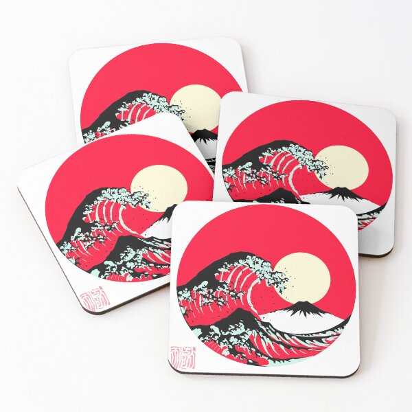 Item preview, traditional japanese flag wave designed and sold by MoriaDoesArt.