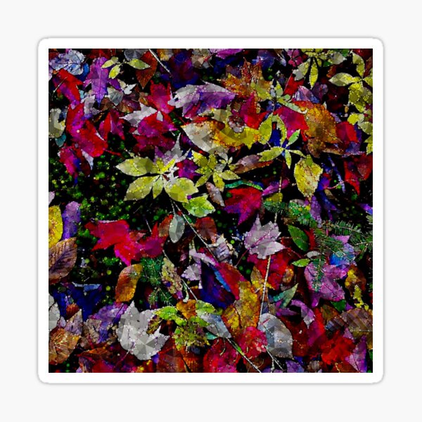 Item preview, Quebec Autumn Leaves Abstract designed and sold by Dana Roper.