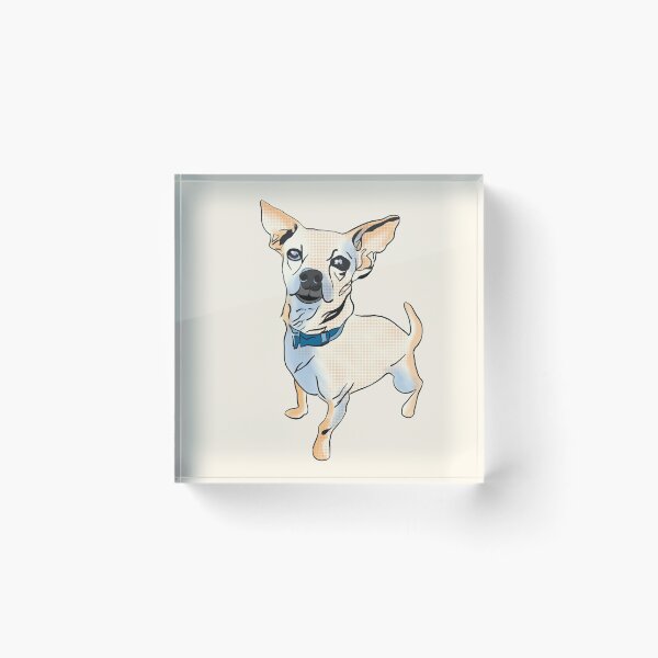Item preview, Pop art chihuahua dog breed graphic design alone designed and sold by forziati design.