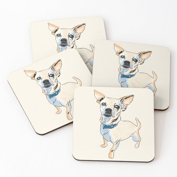 Item preview, Pop art chihuahua dog breed graphic design alone designed and sold by forziati design.