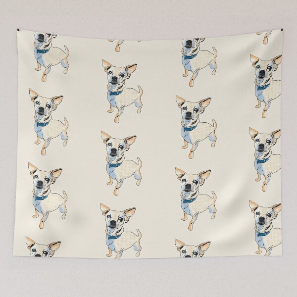 Item preview, Pop art chihuahua dog breed graphic design alone designed and sold by forziati design.