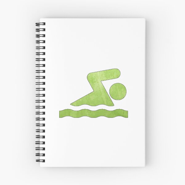 Item preview, Green Swimmer designed and sold by hcohen2000.