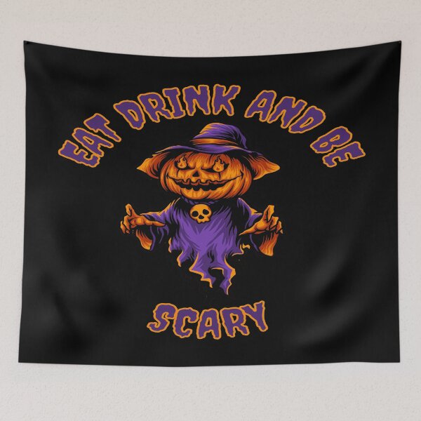 Item preview, Eat Drink And Be Scary designed and sold by goodguy53.