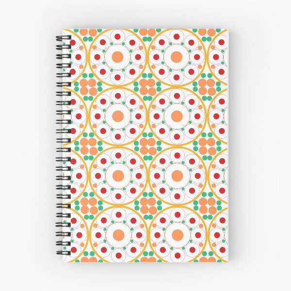 Item preview, Asian Orange and Green Circle Pattern designed and sold by RiadMannan.