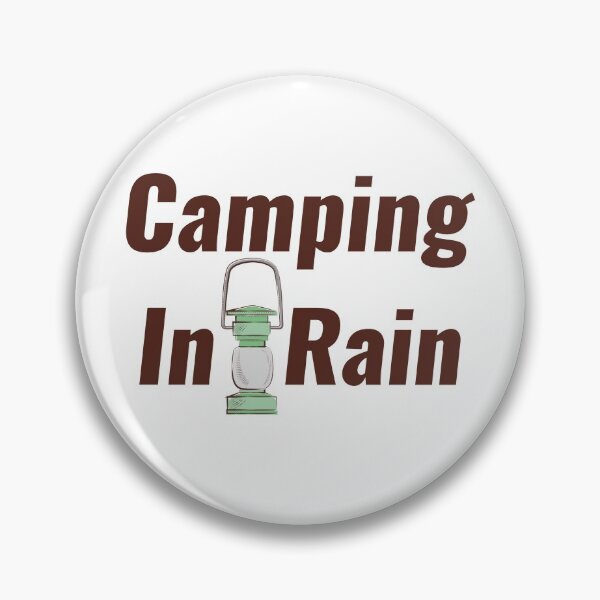 Item preview, Camping In Rain designed and sold by Chanchane Store.