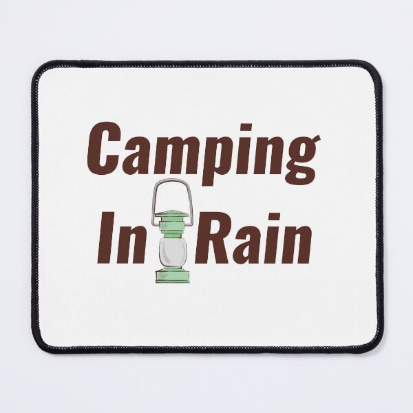 Item preview, Camping In Rain designed and sold by Chanchane Store.