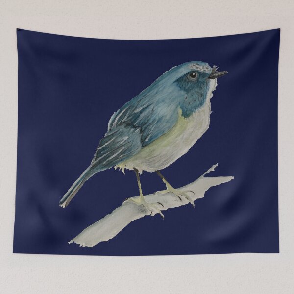 Aperçu de l'œuvre Oiseau bleu de montagne créée et vendue par LCRobertsonArt.