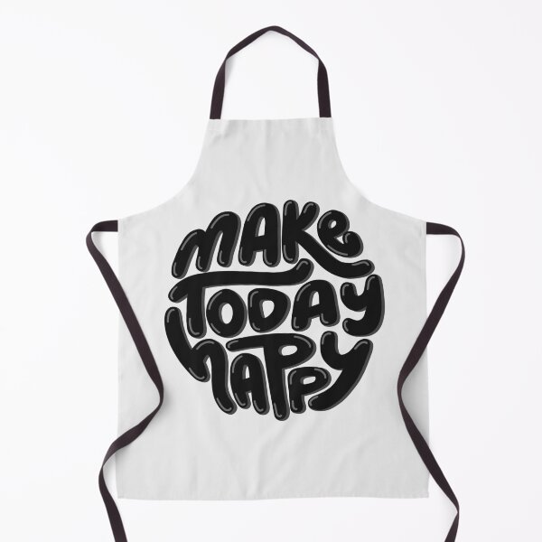 Item preview, Make Today Happy Black designed and sold by PepAndGrace.