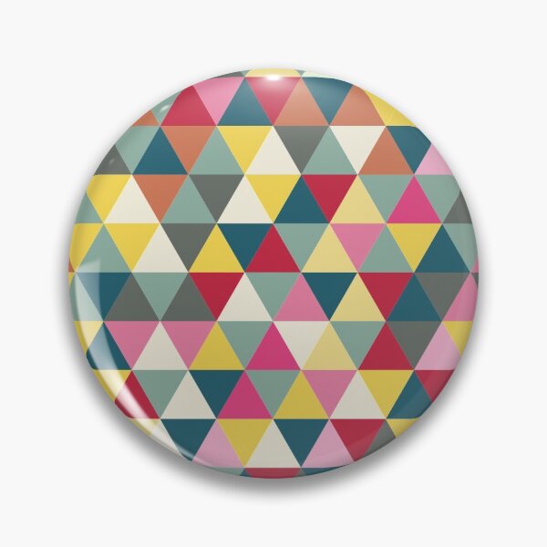 Item preview, Triangle geometric pattern designed and sold by lesrubadesigns.