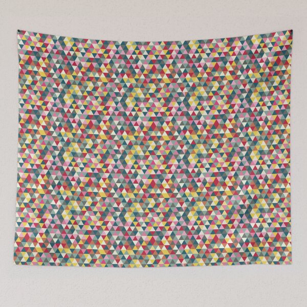 Item preview, Triangle geometric pattern designed and sold by lesrubadesigns.