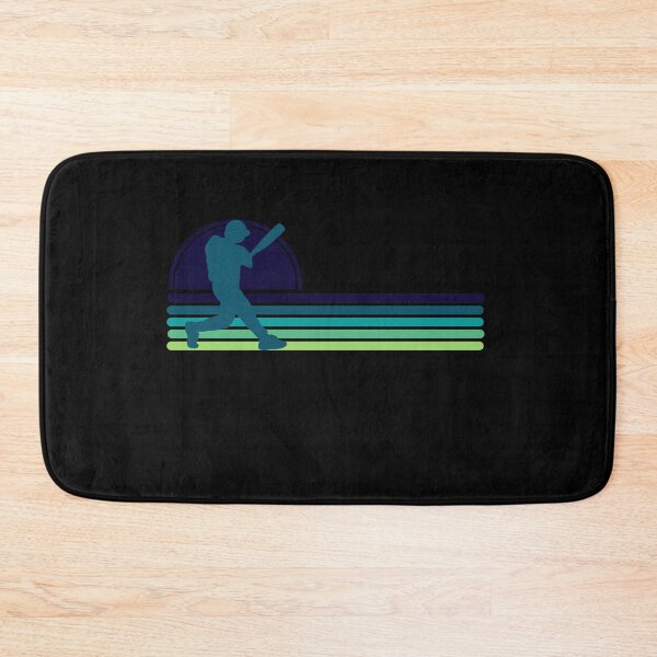 Item preview, Baseball Player Blue Green Horizontal Half Sunset  designed and sold by fungear.