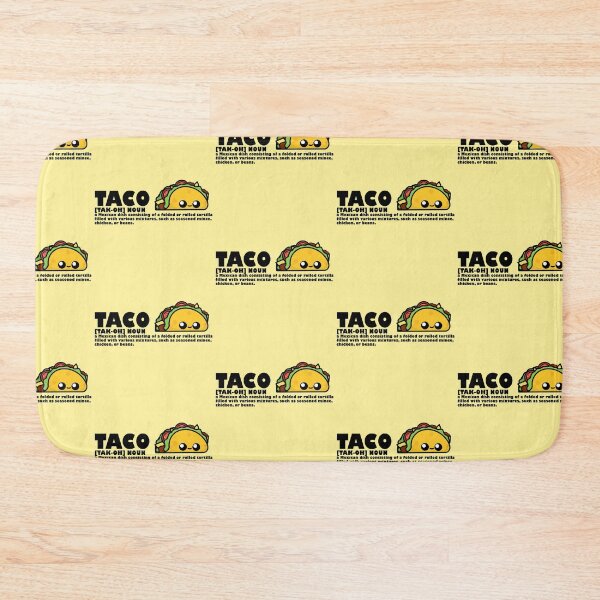 Item preview, Cute Cartoon Taco || Taco Definition || Foodie designed and sold by cookingwithten.