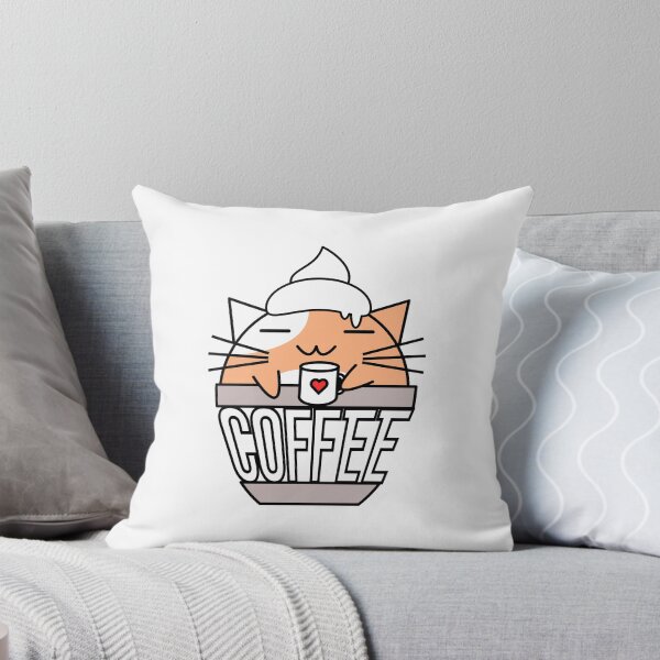 Artikelvorschau, Meowcha in Tasse Orange entworfen und verkauft von CoffeewithKitty.