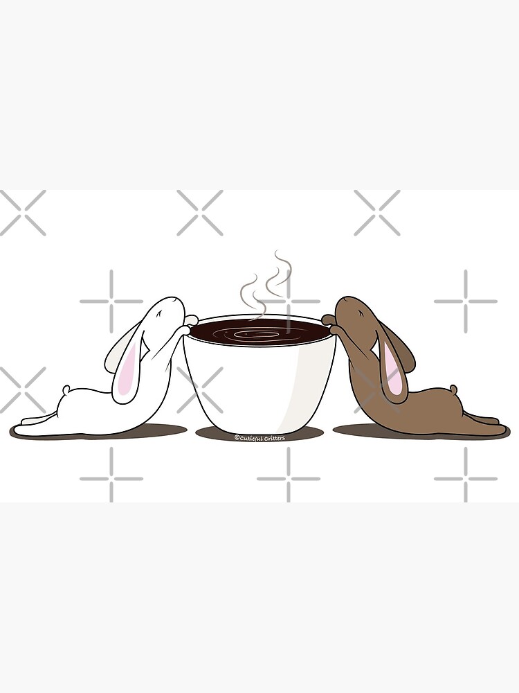 Thumbnail 6 of 6, Coffee Mug, Coffee Addict Bunneh designed and sold by Cutieful Critters.