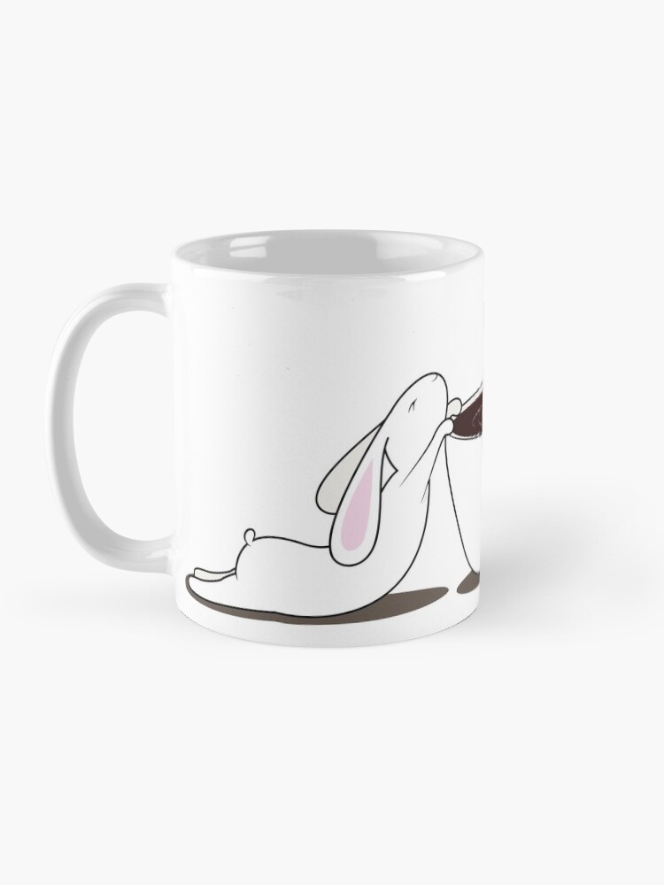 Thumbnail 3 of 6, Coffee Mug, Coffee Addict Bunneh designed and sold by Cutieful Critters.