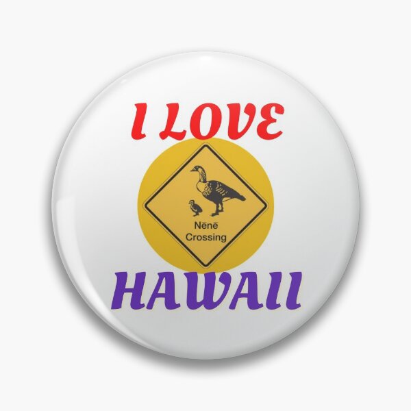 Item preview, I love Hawaii | Nene Crossing Road Sign | Hawaii Souvenir | Aloha | I love Maui, Big Island, Oahu, Kauai, Molokai designed and sold by 732Studio.