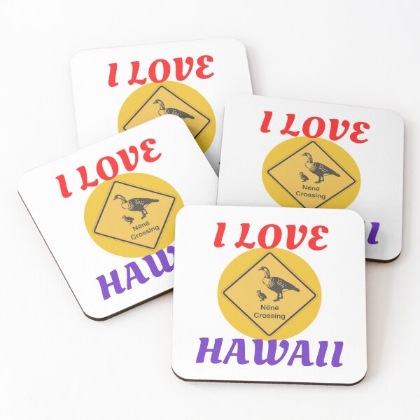 Item preview, I love Hawaii | Nene Crossing Road Sign | Hawaii Souvenir | Aloha | I love Maui, Big Island, Oahu, Kauai, Molokai designed and sold by 732Studio.