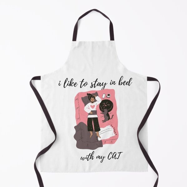 Item preview, i like to stay in bed with my cat tshirt, cats lover tshirt, awesome gift for l.a.z.y. friends tshirt, designed and sold by Unique styl DeSigNe.