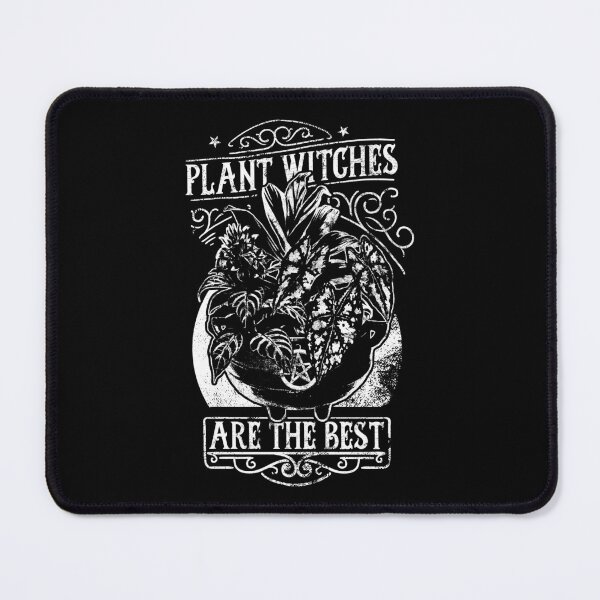 Item preview, Plant Witch | White Artwork | designed and sold by VintagePlantJoy.