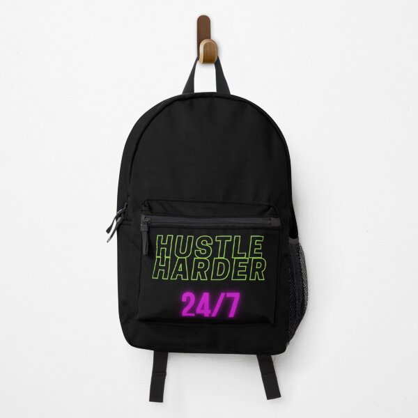 Item preview, HUSTLE HARDER 24/7 (MOTIVATIONAL ) designed and sold by JustInThreadz.