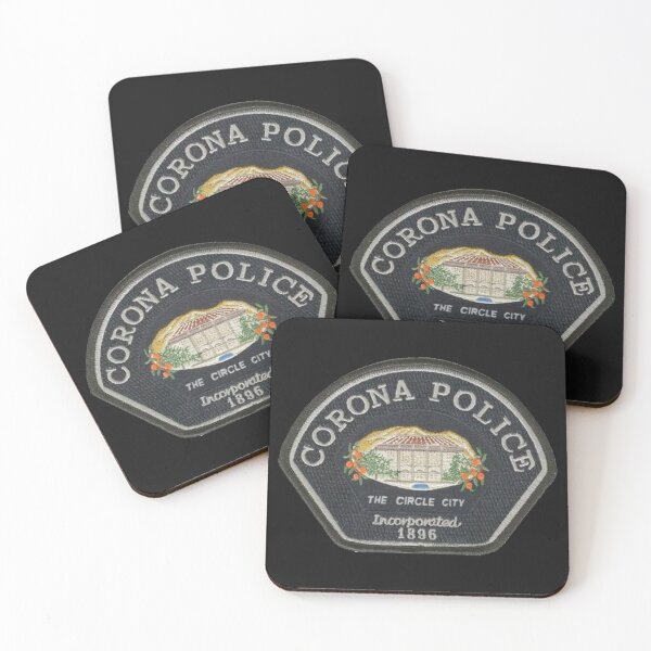 Item preview, Corona Police Department Police Officer Patch designed and sold by Lawrence Baird.