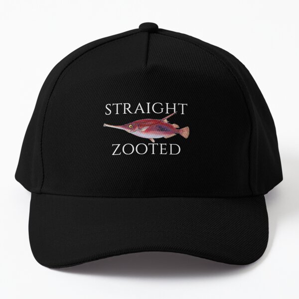 Straight Zooted Torqued Fish Baseball Cap