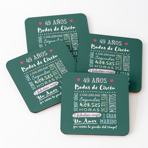 Item preview, Bodas de Circón 49 años Aniversario de Boda Regalo designed and sold by betternotes.