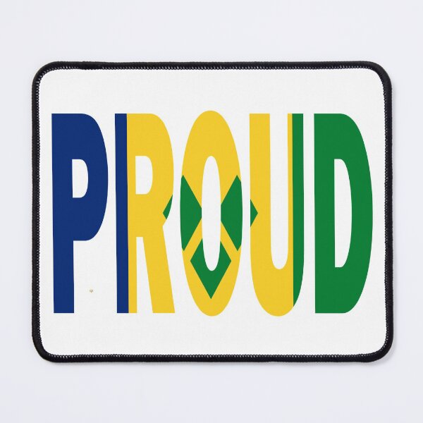 Item preview, St Vincent Flag Designed in The Word Proud - Soca Mode designed and sold by Soca-Mode.