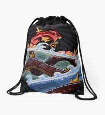 THE RED GYARADOS Drawstring Bag