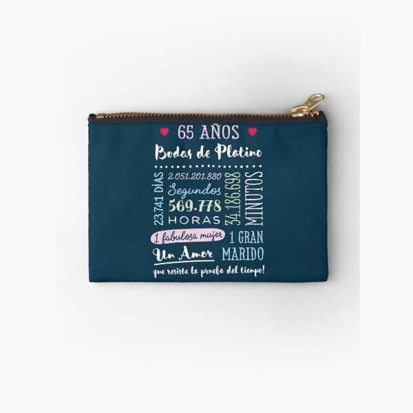 Item preview, Bodas de Platino 65 años Aniversario de Boda Regalo designed and sold by betternotes.