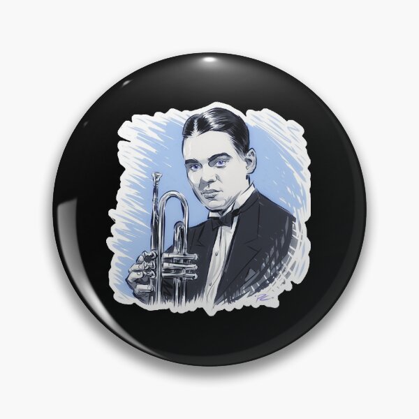 Item preview, Bix Beiderbeck - An illustration by Paul Cemmick  designed and sold by YosiefHoss.
