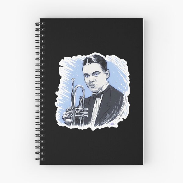 Item preview, Bix Beiderbeck - An illustration by Paul Cemmick  designed and sold by YosiefHoss.