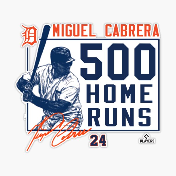 Miguel Cabrera Jersey Sticker for Sale by cbaunoch