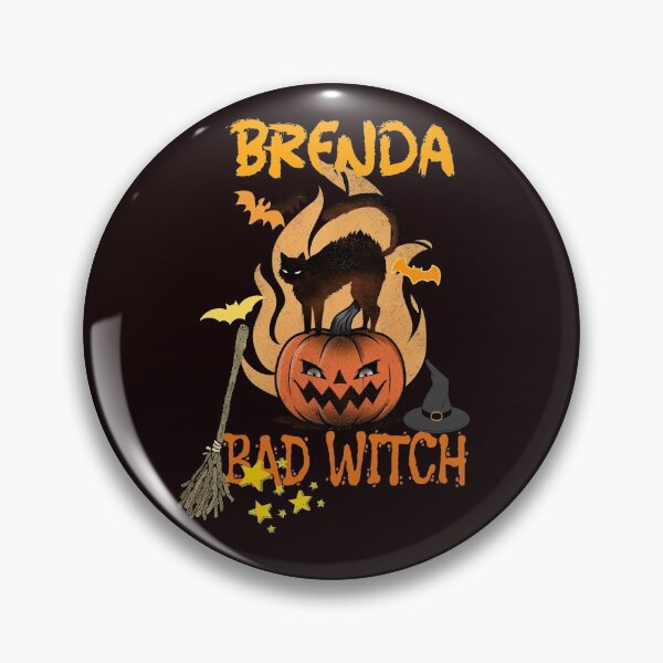 Item preview, Halloween Bad Witch Brenda Waits For The Eve Of Hallow Night designed and sold by walkingrock.