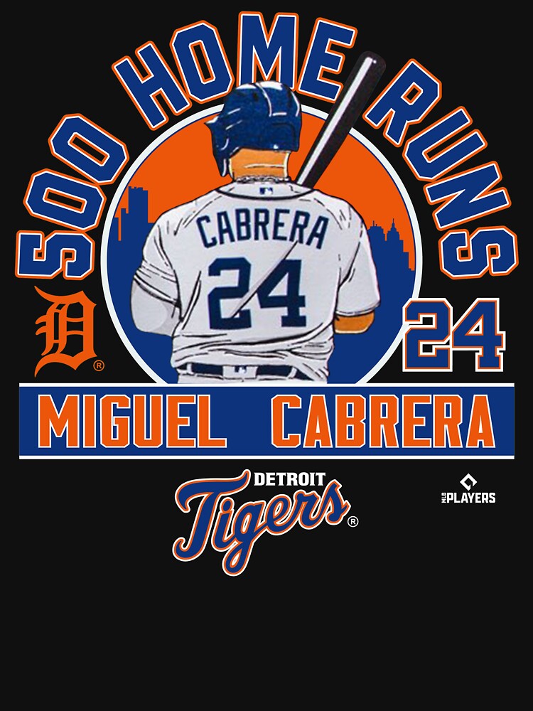 Miguel Cabrera 500 Home Runs 3000 Hits Club T-shirt