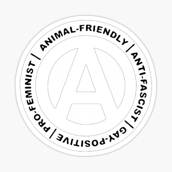 Item preview, Animal Friendly - Anti Fascist - Gay Positive - Pro Feminist designed and sold by RebelColStore.