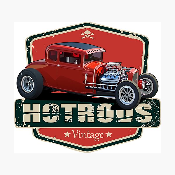 Hot rod Photographic Print