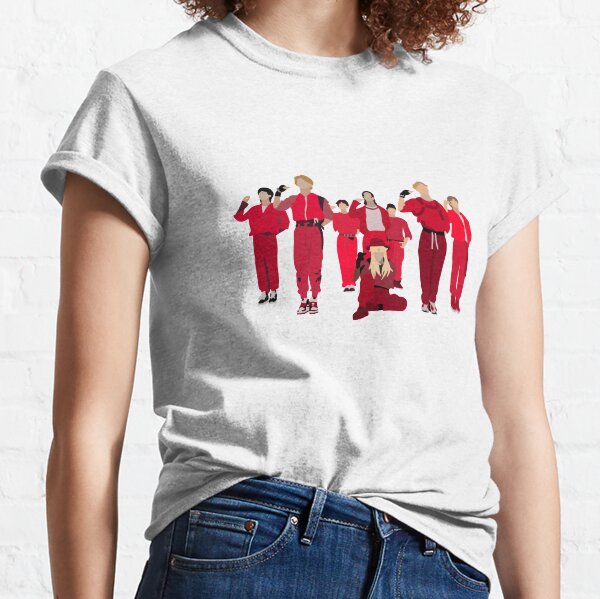 Stray Kids Thunderous Digital Illustration Classic T-Shirt