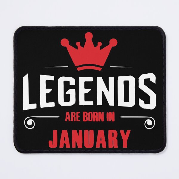 Item preview, Legends Are Born In January designed and sold by mouad naouiri.