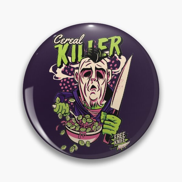 Item preview, Comic Cereal Killer Cereal Box // Funny Horror designed and sold by SLAG-Creative.