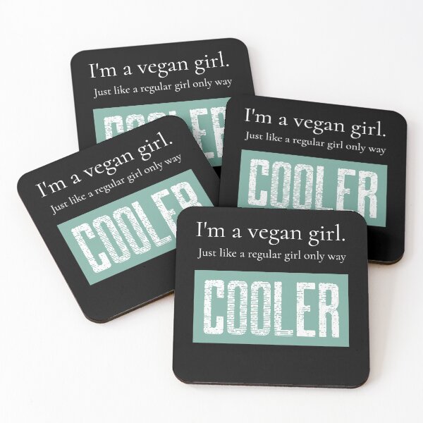 Item preview, Soy una chica vegana. Como una chica normal, solo mucho más genial designed and sold by nanogarbanzo.