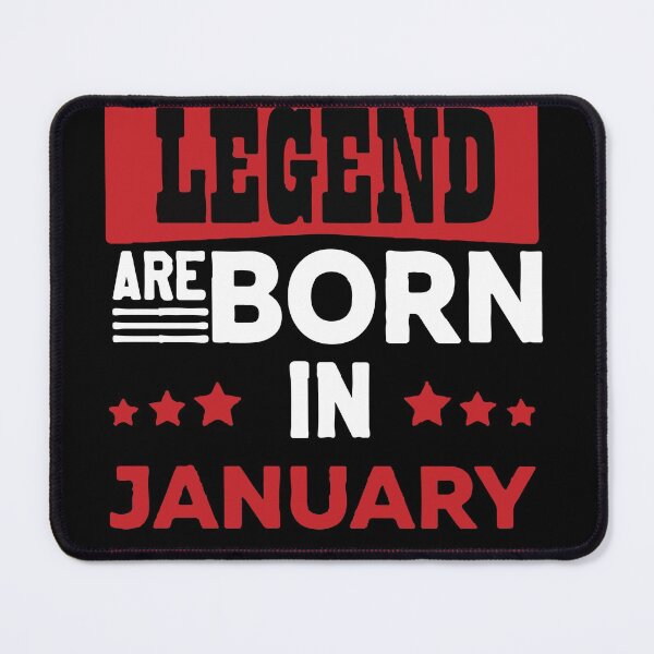Item preview, Legends Are Born In January designed and sold by mouad naouiri.