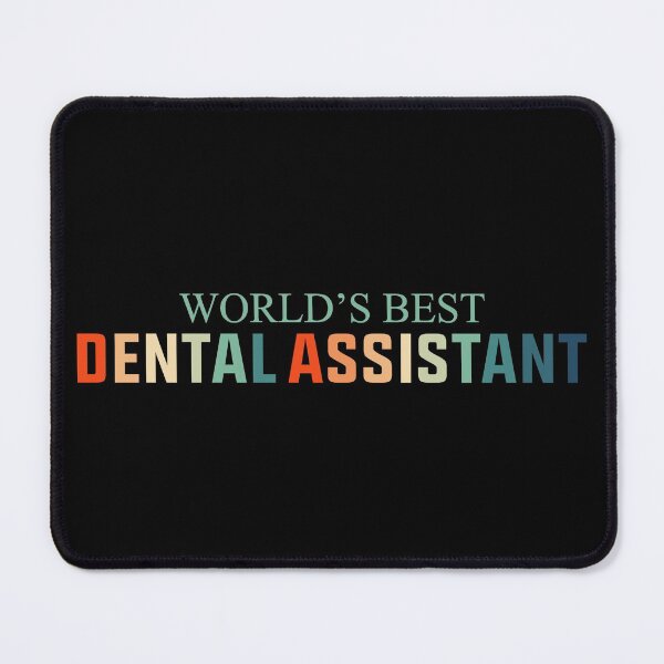 Item preview, word's best dental assistant -cute gift for dental assistant - medical assistant day  designed and sold by QUEEN-WIVER.