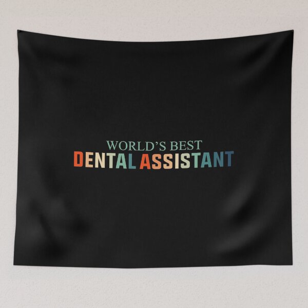 Item preview, word's best dental assistant -cute gift for dental assistant - medical assistant day  designed and sold by QUEEN-WIVER.