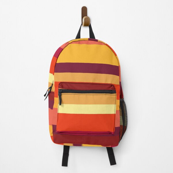 Item preview, Red Orange Color Lines Pattern designed and sold by Nickadon.